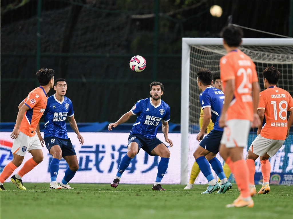 虽然青岛海牛本场比赛一度展现出了团结拼搏